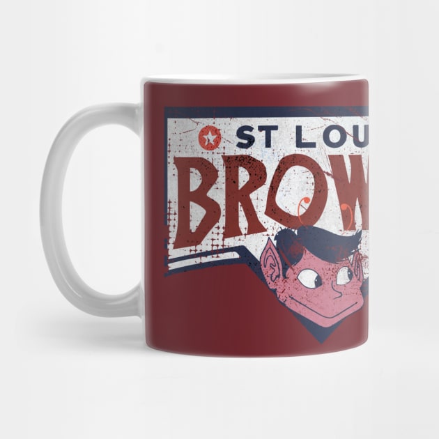 Defunct St Louis Browns Baseball Team by Nostalgia Avenue
